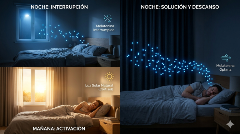 Cortinas y reloj biológico